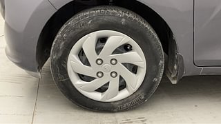 Used 2019 Hyundai New Santro 1.1 Sportz CNG Petrol+cng Manual tyres LEFT FRONT TYRE RIM VIEW