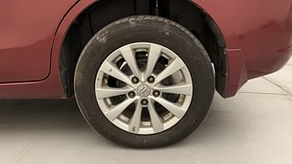 Used 2014 Maruti Suzuki Ertiga [2012-2015] ZXi Petrol Manual tyres LEFT REAR TYRE RIM VIEW