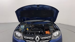 Used 2018 Renault Kwid [2017-2019] CLIMBER 1.0 AMT Petrol Automatic engine ENGINE & BONNET OPEN FRONT VIEW