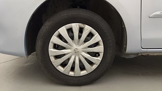 Used 2011 Toyota Etios [2010-2017] G Petrol Manual tyres LEFT FRONT TYRE RIM VIEW