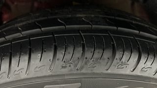 Used 2024 mahindra 3XO AX5L 1.2L Petrol AT Petrol Automatic tyres LEFT FRONT TYRE TREAD VIEW