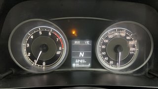 Used 2017 Maruti Suzuki Dzire [2017-2020] ZXi Plus AMT Petrol Automatic interior CLUSTERMETER VIEW