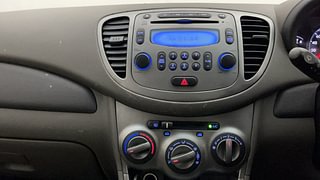 Used 2011 Hyundai i10 Sportz 1.2 Kappa2 Petrol Manual interior MUSIC SYSTEM & AC CONTROL VIEW