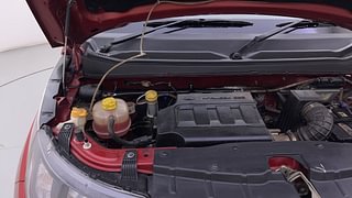 Used 2017 Mahindra KUV100 [2015-2017] K6 6 STR Petrol Manual engine ENGINE RIGHT SIDE HINGE & APRON VIEW