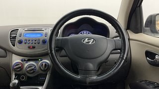 Used 2011 Hyundai i10 Sportz 1.2 Kappa2 Petrol Manual interior STEERING VIEW