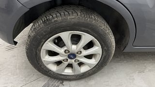Used 2012 Ford Figo [2010-2015] Duratorq Diesel Titanium 1.4 Diesel Manual tyres RIGHT REAR TYRE RIM VIEW