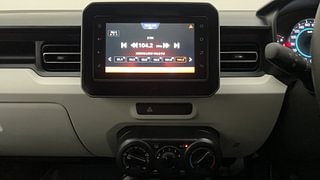Used 2023 Maruti Suzuki Ignis Zeta MT Petrol Petrol Manual interior MUSIC SYSTEM & AC CONTROL VIEW