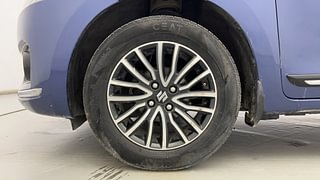 Used 2017 Maruti Suzuki Dzire [2017-2020] ZXi Plus AMT Petrol Automatic tyres LEFT FRONT TYRE RIM VIEW