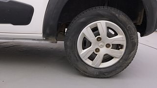 Used 2016 Renault Kwid [2015-2019] RXT Petrol Manual tyres LEFT REAR TYRE RIM VIEW