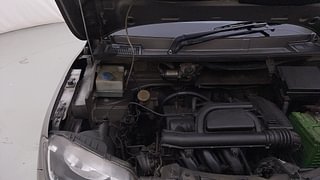 Used 2019 Renault Kwid [2017-2019] CLIMBER 1.0 AMT Petrol Automatic engine ENGINE RIGHT SIDE HINGE & APRON VIEW