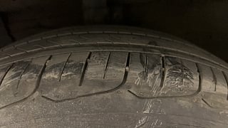 Used 2014 Maruti Suzuki Ertiga [2012-2015] ZXi Petrol Manual tyres LEFT FRONT TYRE TREAD VIEW