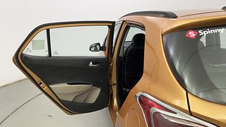 Used 2015 Hyundai Grand i10 Sportz 1.2 Kappa VTVT Petrol Manual interior LEFT REAR DOOR OPEN VIEW