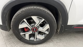 Used 2021 Kia Sonet GTX Plus 1.5 Diesel Manual tyres LEFT FRONT TYRE RIM VIEW