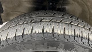 Used 2018 Maruti Suzuki Wagon R 1.0 [2015-2019] VXI AMT Petrol Automatic tyres LEFT FRONT TYRE TREAD VIEW