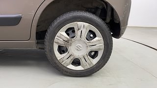 Used 2017 Maruti Suzuki Wagon R 1.0 [2015-2019] VXI AMT Petrol Automatic tyres LEFT REAR TYRE RIM VIEW