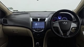 Used 2014 Hyundai Verna [2011-2015] Fluidic 1.4 VTVT Petrol Manual interior DASHBOARD VIEW