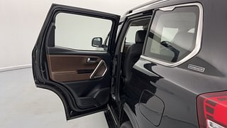 Used 2022 Mahindra Scorpio N Z8 L Petrol AT 7 STR Petrol Automatic interior LEFT REAR DOOR OPEN VIEW