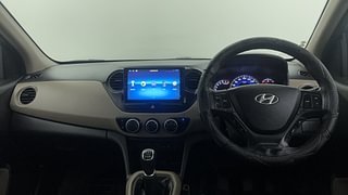 Used 2014 Hyundai Grand i10 Asta 1.2 Kappa VTVT Petrol Manual interior DASHBOARD VIEW