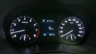 Used 2018 Hyundai Verna [2017-2020] 1.6 VTVT SX (O) AT Petrol Automatic interior CLUSTERMETER VIEW