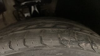 Used 2017 Volkswagen Ameo [2017-2020] Highline Plus 1.5L AT (D) Diesel Automatic tyres RIGHT FRONT TYRE TREAD VIEW