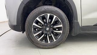 Used 2022 Maruti Suzuki Vitara Brezza [2020-2022] ZXI Plus Petrol Manual tyres LEFT FRONT TYRE RIM VIEW