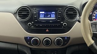 Used 2016 Hyundai Grand i10 Sportz 1.2 Kappa VTVT Petrol Manual interior MUSIC SYSTEM & AC CONTROL VIEW