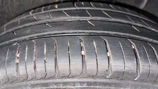 Used 2022 Renault Triber RXZ AMT Petrol Automatic tyres LEFT REAR TYRE TREAD VIEW