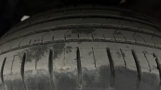 Used 2023 Toyota Glanza V Petrol Manual tyres LEFT FRONT TYRE TREAD VIEW