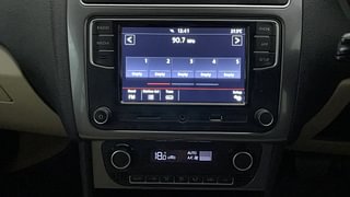 Used 2022 volkswagen Vento Highline Plus 1.0L TSI Petrol AT Petrol Automatic interior MUSIC SYSTEM & AC CONTROL VIEW