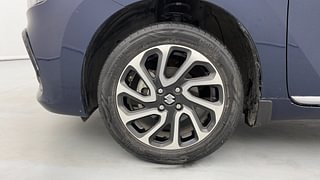 Used 2022 Maruti Suzuki Baleno Alpha Petrol Petrol Manual tyres LEFT FRONT TYRE RIM VIEW