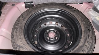 Used 2018 Mahindra KUV100 NXT K8 6 STR Petrol Manual tyres SPARE TYRE VIEW