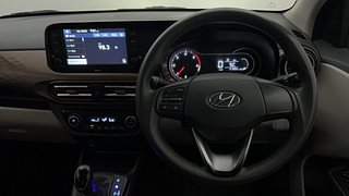 Used 2020 Hyundai Aura [2020-2022] SX Plus 1.2 AMT CRDI Diesel Automatic interior STEERING VIEW