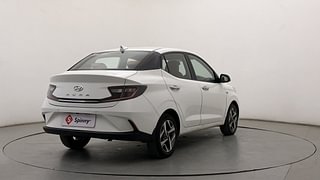 Used 2020 Hyundai Aura [2020-2022] SX Plus 1.2 AMT CRDI Diesel Automatic exterior RIGHT REAR CORNER VIEW