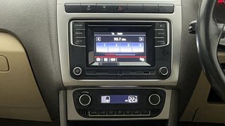 Used 2016 volkswagen Vento 1.5L Highline Diesel AT Diesel Automatic interior MUSIC SYSTEM & AC CONTROL VIEW