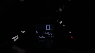 Used 2022 Renault Triber RXZ AMT Petrol Automatic interior CLUSTERMETER VIEW
