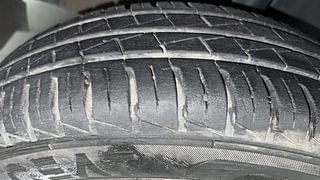 Used 2021 Renault Kwid 1.0L RXT(O) AMT Petrol Automatic tyres LEFT FRONT TYRE TREAD VIEW