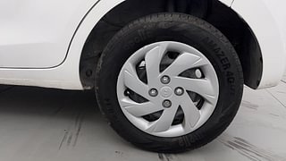 Used 2019 Hyundai New Santro 1.1 Sportz CNG Petrol+cng Manual tyres LEFT REAR TYRE RIM VIEW
