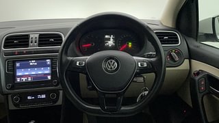 Used 2022 volkswagen Vento Highline Plus 1.0L TSI Petrol AT Petrol Automatic interior STEERING VIEW