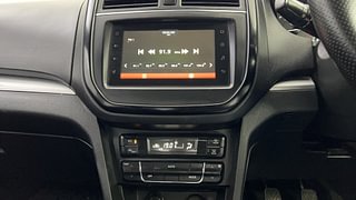 Used 2022 Maruti Suzuki Vitara Brezza [2020-2022] ZXI Plus Petrol Manual interior MUSIC SYSTEM & AC CONTROL VIEW