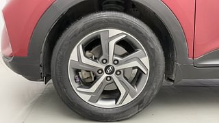 Used 2019 Hyundai Creta [2018-2020] 1.6 SX OPT VTVT Petrol Manual tyres LEFT FRONT TYRE RIM VIEW