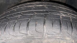 Used 2021 Tata Nexon XZ Plus S Petrol Manual tyres LEFT FRONT TYRE TREAD VIEW
