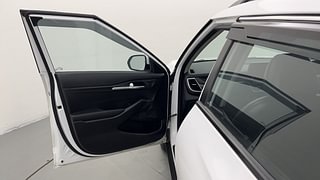 Used 2021 Kia Seltos HTK Plus D Diesel Manual interior LEFT FRONT DOOR OPEN VIEW