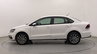 Used 2022 volkswagen Vento Highline Plus 1.0L TSI Petrol AT Petrol Automatic exterior LEFT SIDE VIEW