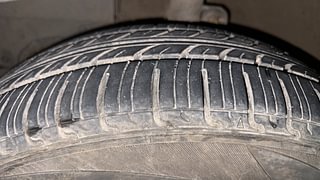 Used 2018 Mahindra KUV100 NXT K8 6 STR Petrol Manual tyres LEFT FRONT TYRE TREAD VIEW
