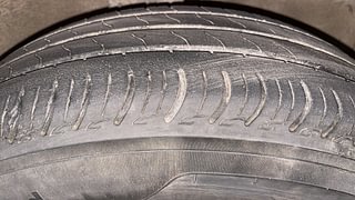 Used 2017 Maruti Suzuki Celerio ZXI AMT Petrol Automatic tyres RIGHT FRONT TYRE TREAD VIEW
