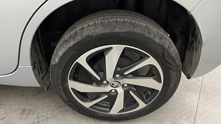 Used 2023 Toyota Glanza V Petrol Manual tyres LEFT REAR TYRE RIM VIEW