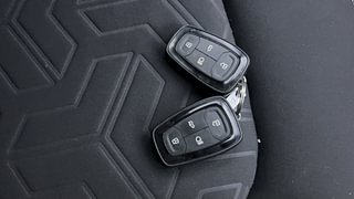 Used 2021 Tata Nexon XZ Plus Optional Diesel Diesel Manual extra CAR KEY VIEW