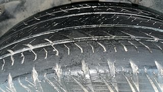Used 2022 Tata Safari Kaziranga XZA Plus Diesel Automatic tyres LEFT FRONT TYRE TREAD VIEW