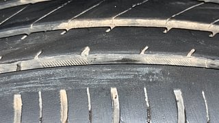 Used 2022 Maruti Suzuki Vitara Brezza [2020-2022] ZXI Plus Petrol Manual tyres LEFT FRONT TYRE TREAD VIEW