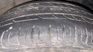Used 2021 Tata Nexon XZ Plus S Petrol Manual tyres LEFT REAR TYRE TREAD VIEW